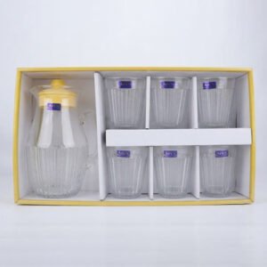 Apex Spiral World Lemon Glass Set